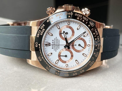 BTF factory 1:1 Daytona 116515 RG Best Edition White Dial SA4130