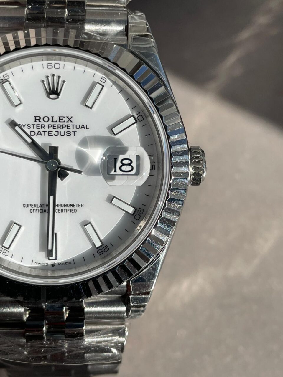 SS VS Factory 1:1 DateJust 41 Best Edition 904L Steel White Dial