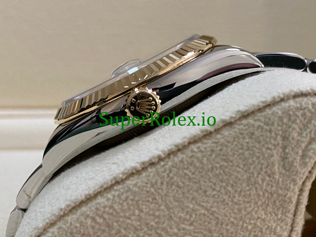 Datejust 36 Yellow Gold Mother of Pearl Diamond Dial Ref.126233
