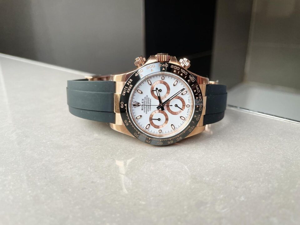 BTF factory 1:1 Daytona 116515 RG Best Edition White Dial SA4130