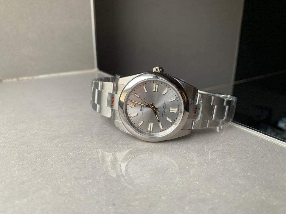 EW FACTORY 1:1 OYSTER PERPETUAL SILVER DIAL 41MM Asian A3230