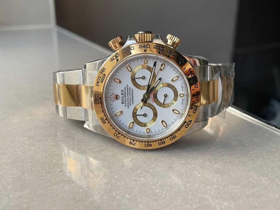 BTF factory 1:1 Daytona 116523 SS 904L & Yellow Gold White Dial A4130