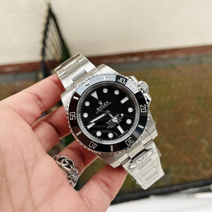 CF FACTORY 1:1 Submariner 114060 No Date Best Edition Black Ceramic 904L Steel SH3130
