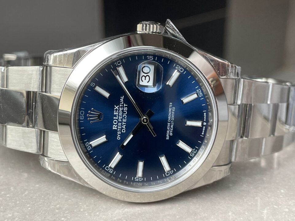 VSF Factory 1:1 DateJust 41 126300 904L SS Best Edition Blue Dial VS3235