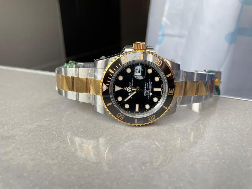 VSF FACTORY 1:1 Submariner 116613 LN SS/YG Best Edition Black Ceramic 904L Steel VS3135