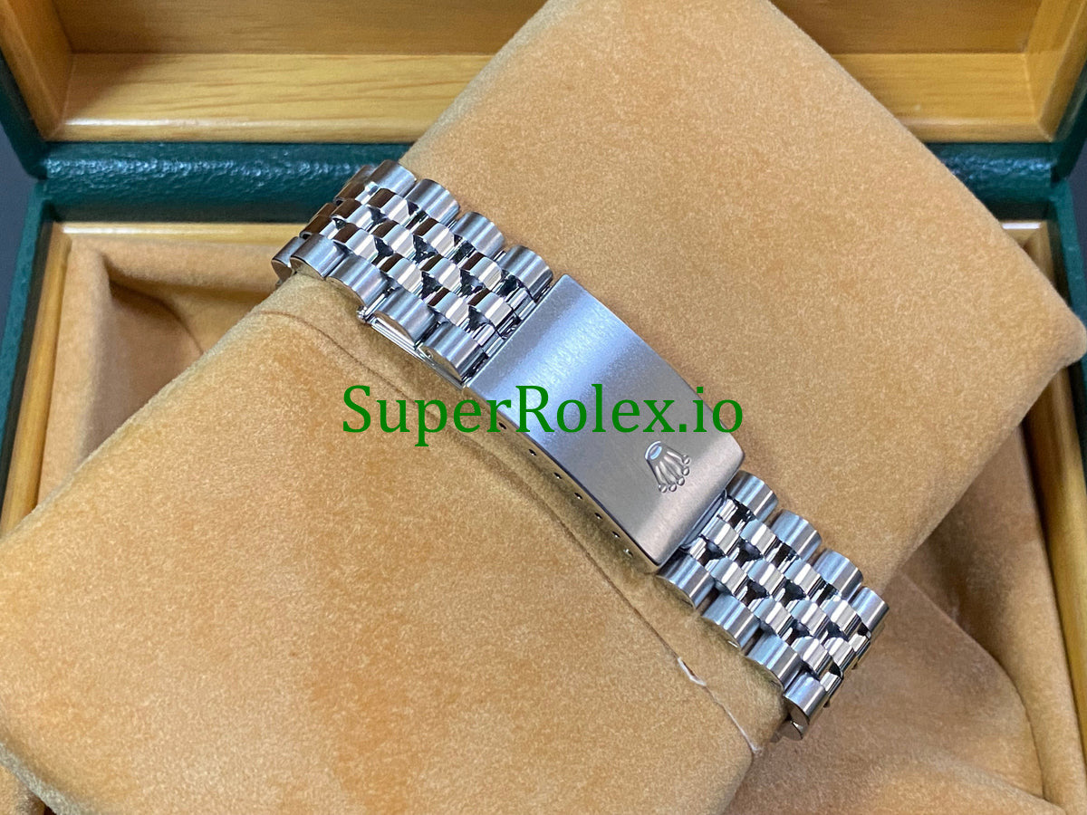 Datejust 36 Steel Blue Roman Dial Ref.16200