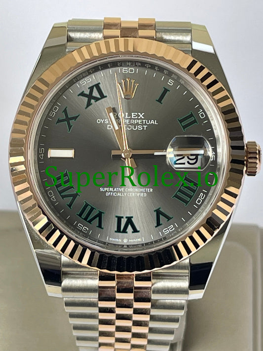 Datejust 41 Steel and Everose Gold Ref.126331