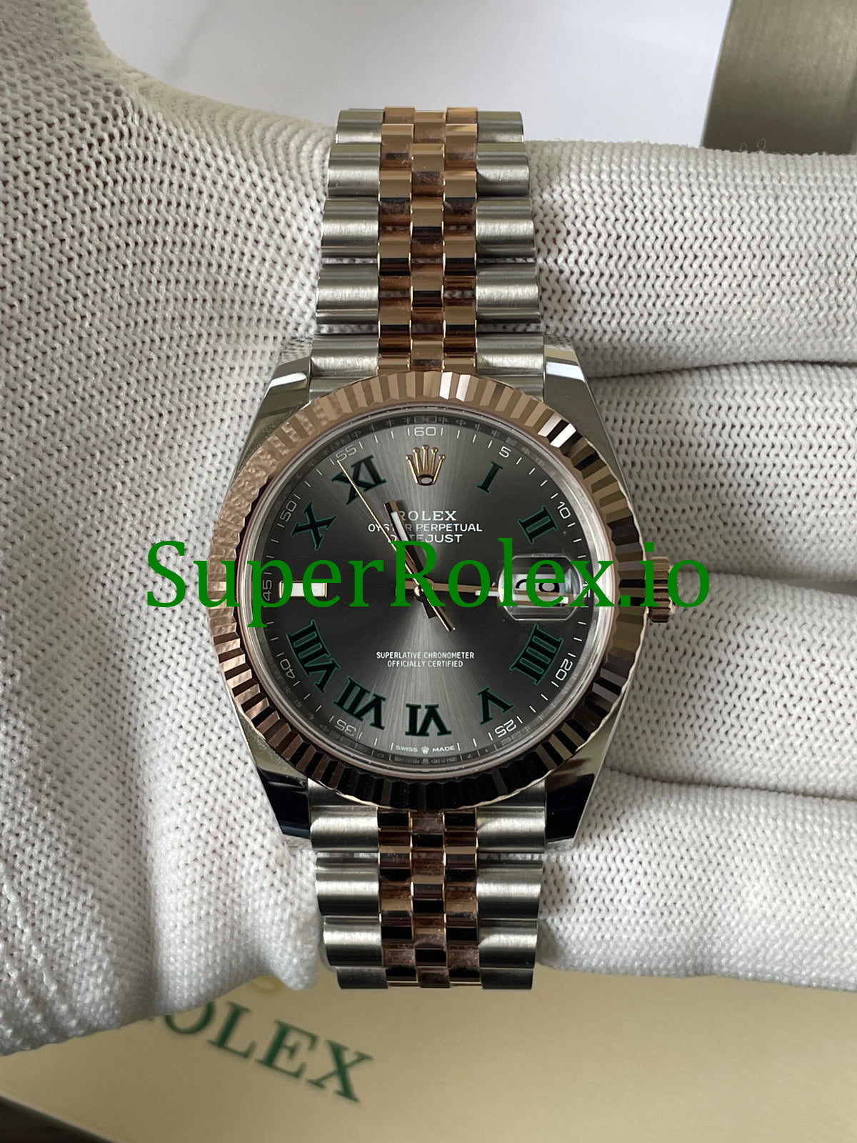 Datejust 41 Steel and Everose Gold Ref.126331