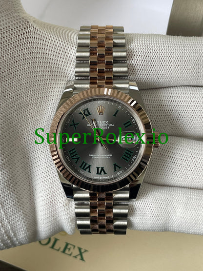 Datejust 41 Steel and Everose Gold Ref.126331