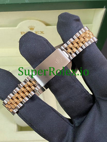Datejust 31 Yellow Gold White Roman Dial Ref.68273