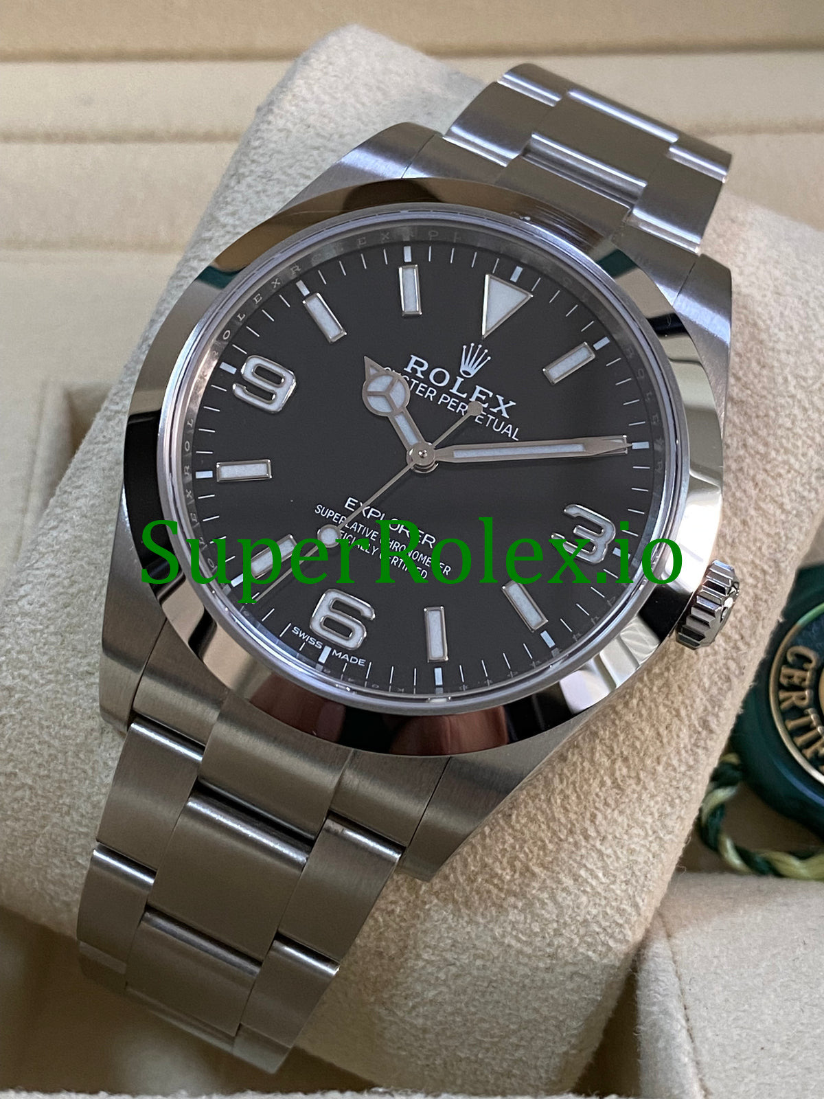 Oyster Perpetual Explorer Ref.214270 - Black Dial