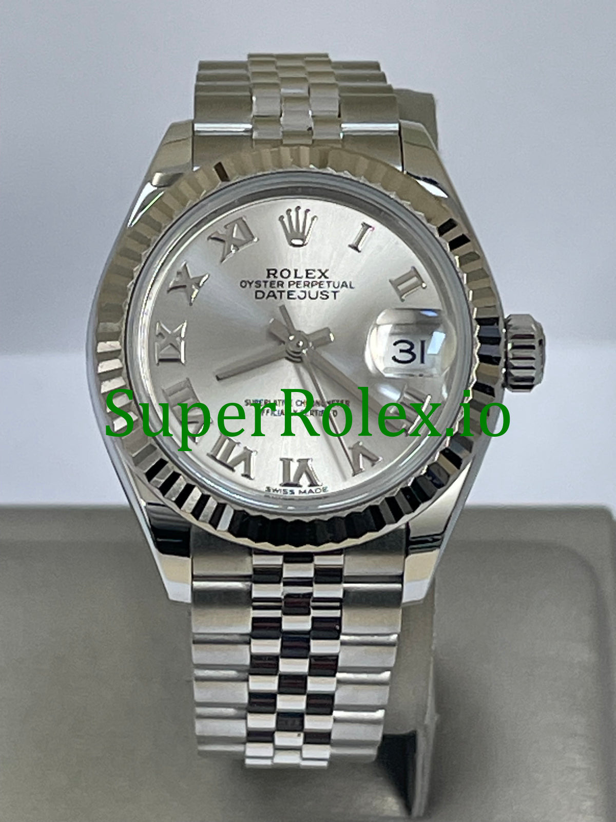 Lady-Datejust 28 Silver Roman Dial Ref.279174