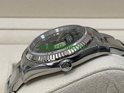Datejust 36 Steel Black Roman Dial Ref.116234