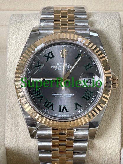 Datejust 41 Steel and Yellow Gold Ref.126333