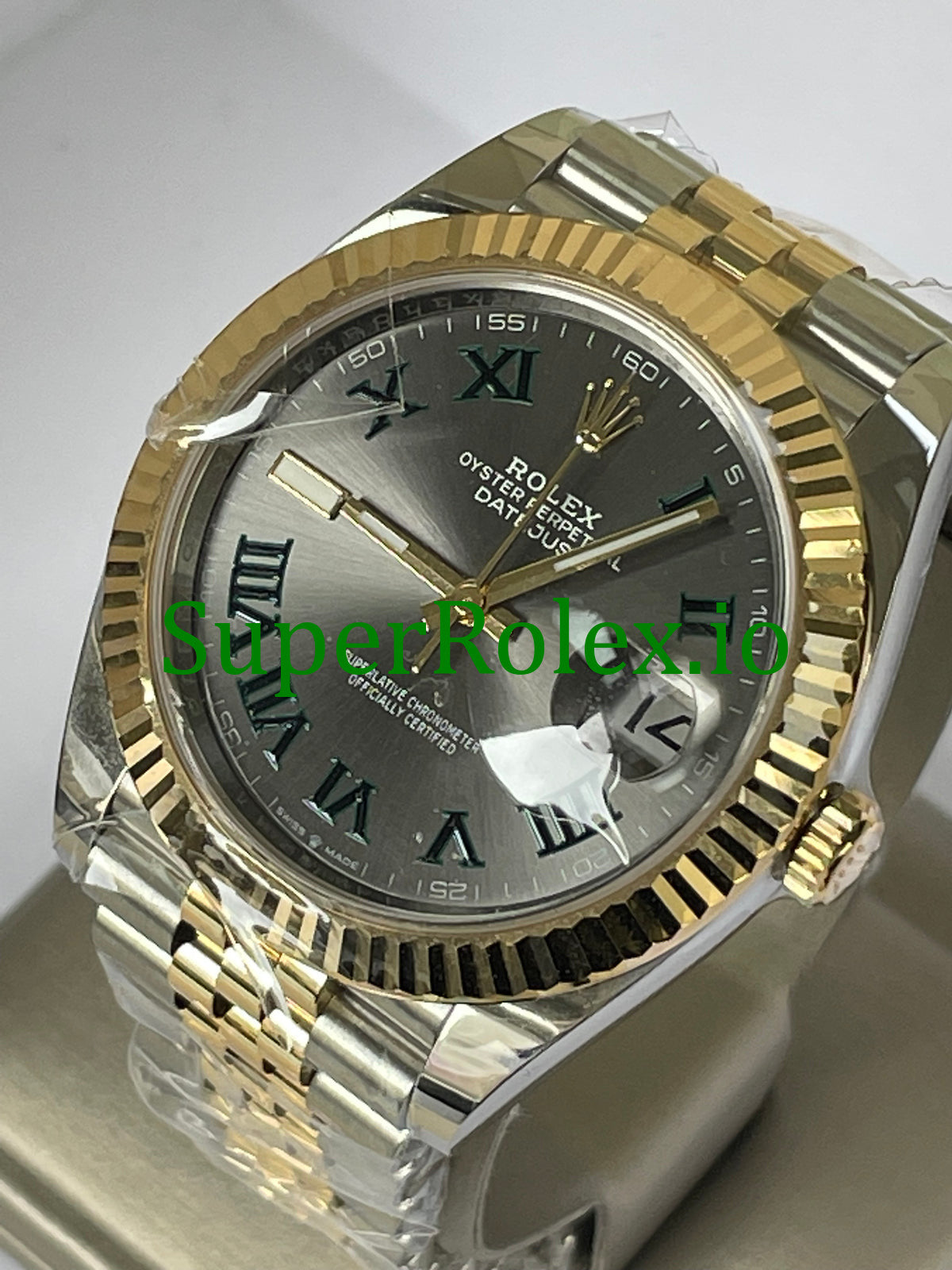 Datejust 41 Steel and Yellow Gold Ref.126333