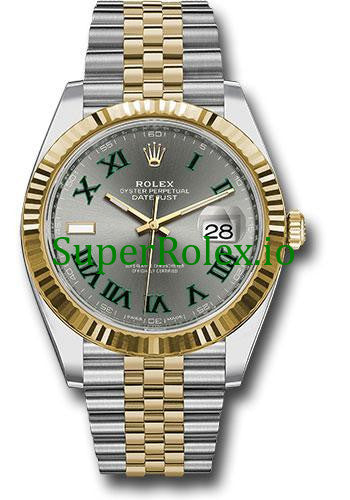 Datejust 41 Steel and Yellow Gold Ref.126333