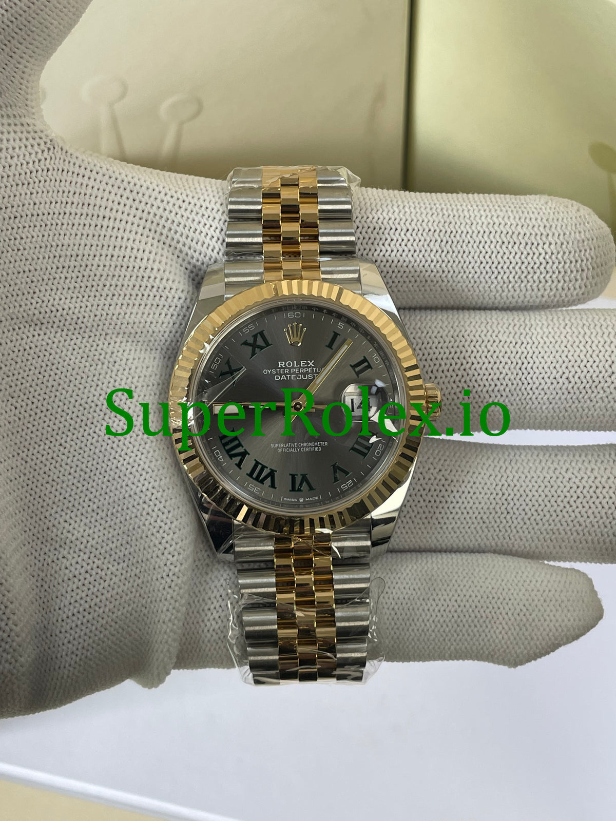 Datejust 41 Steel and Yellow Gold Ref.126333