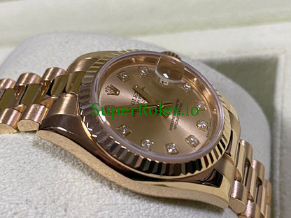 Lady-Datejust 26 Yellow Gold Diamond Dial Ref.179178