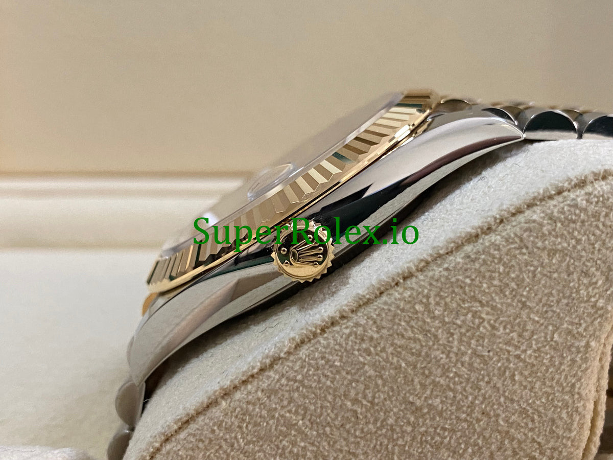 Datejust 41 Steel and Yellow Gold Silver Index Dial Ref.126333