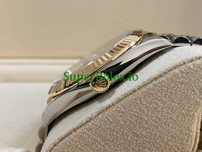 Datejust 41 Steel and Yellow Gold Silver Index Dial Ref.126333
