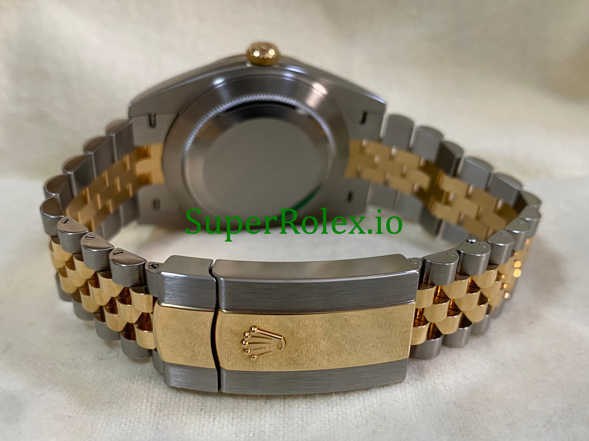 Datejust 41 Steel and Yellow Gold Silver Index Dial Ref.126333