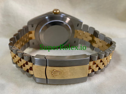 Datejust 41 Steel and Yellow Gold Silver Index Dial Ref.126333