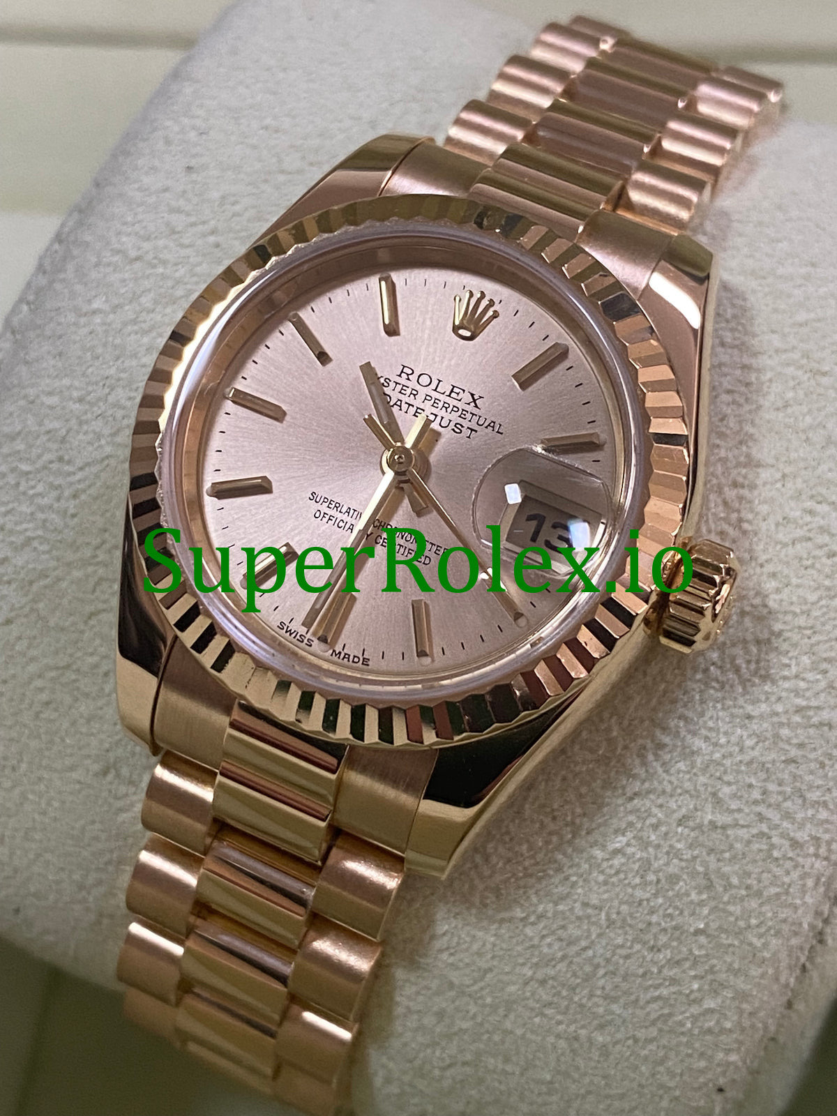 Lady-Datejust 26 Yellow Gold Champagne Index Dial Ref.179178