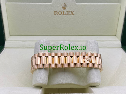 Day-Date 36MM Yellow Gold Champagne Index Dial Ref.118238