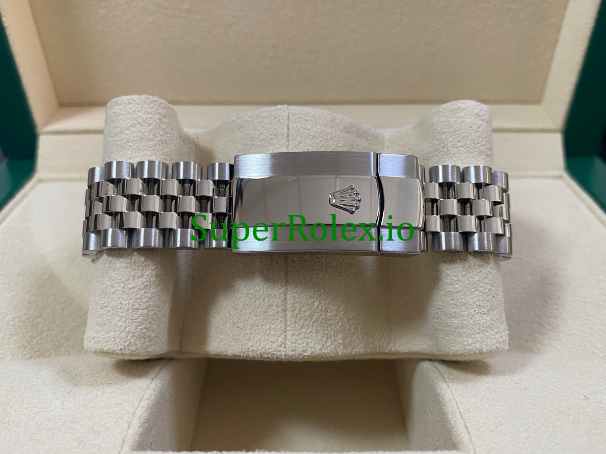 Datejust 41 Steel and White Gold Rolesor Ref.126334