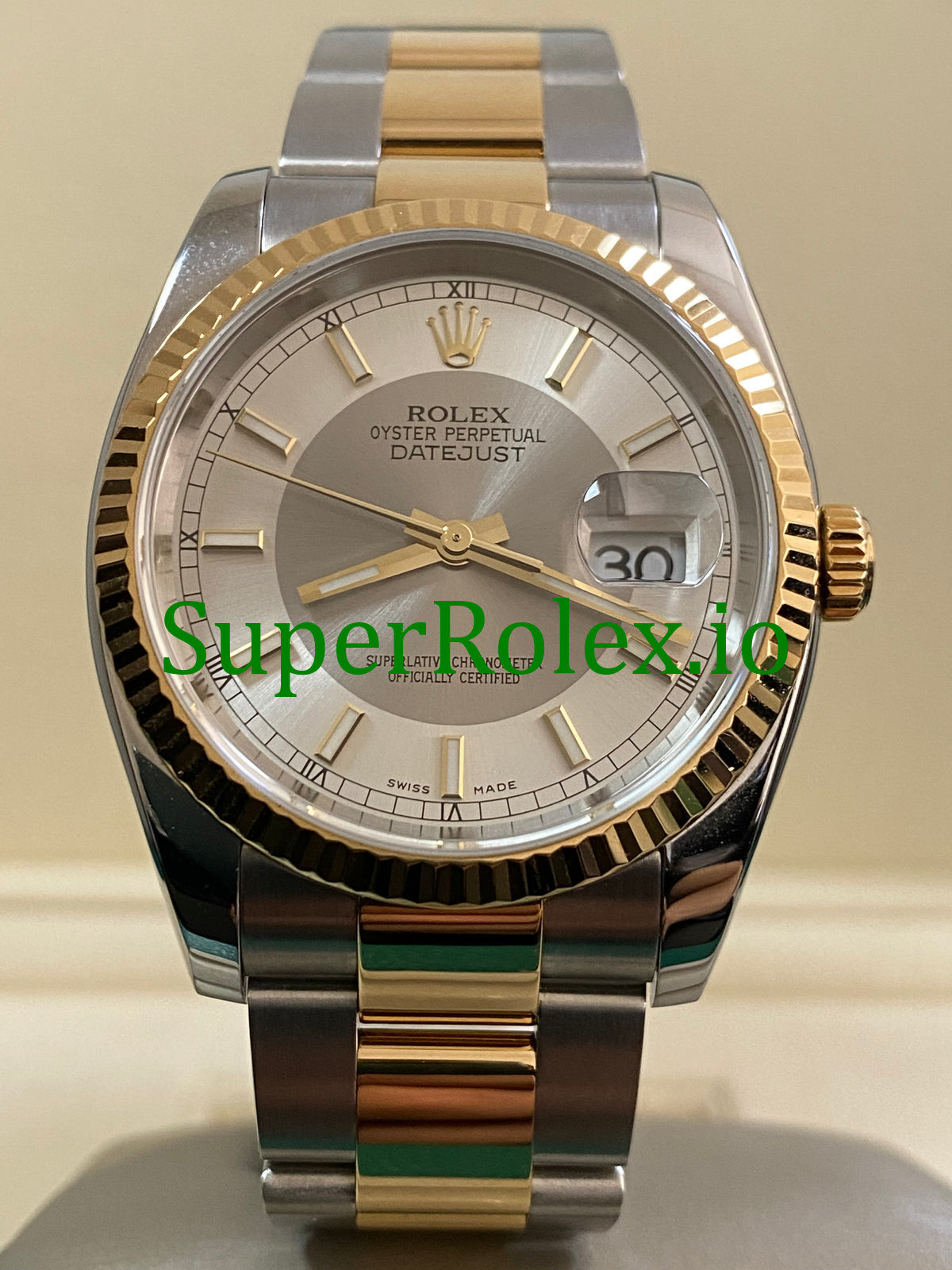 Datejust 36 Steel and Yellow Gold Ref.116233
