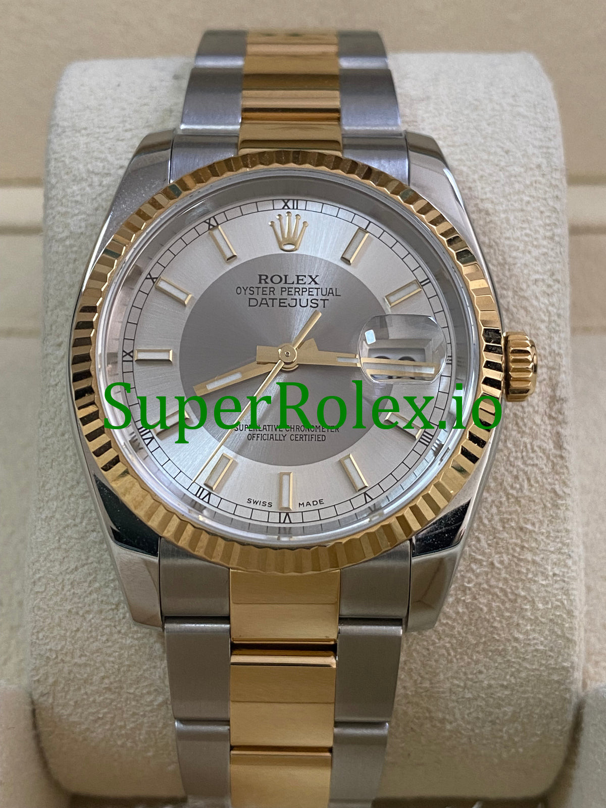 Datejust 36 Steel and Yellow Gold Ref.116233