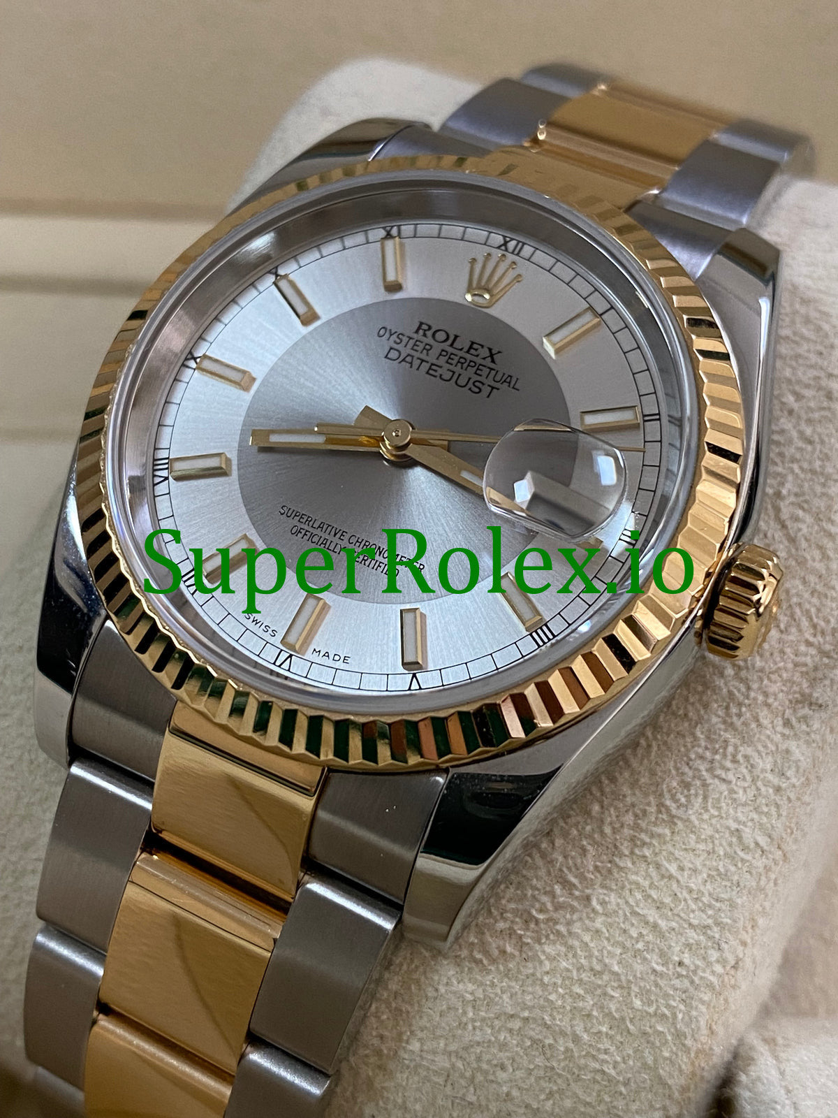 Datejust 36 Steel and Yellow Gold Ref.116233