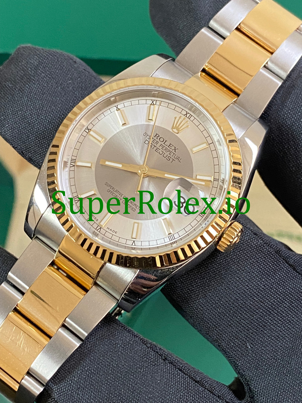 Datejust 36 Steel and Yellow Gold Ref.116233