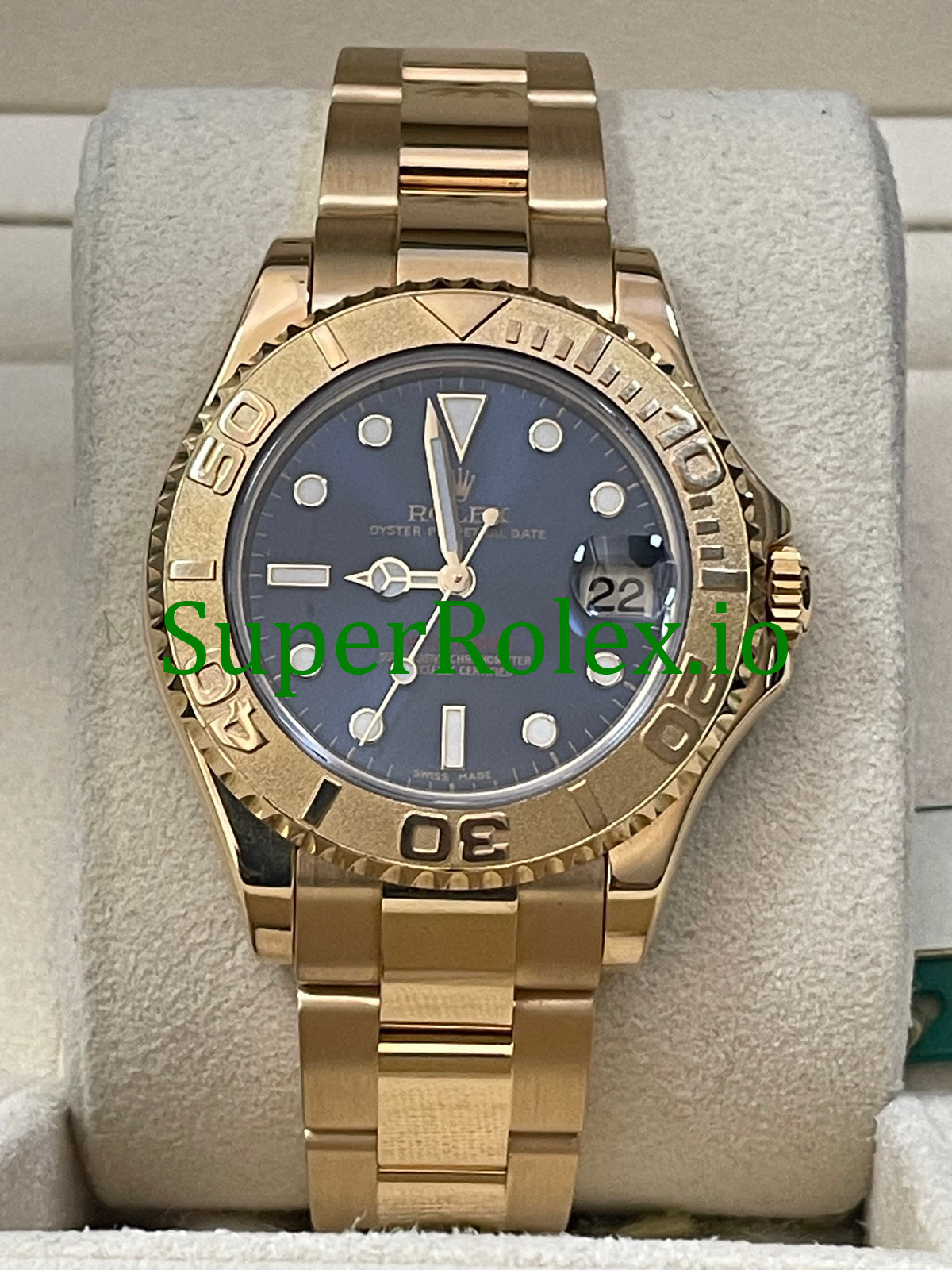 Yacht-Master 35 Yellow Gold Lady - Ref.168628