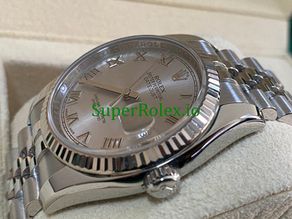 Datejust 36 Steel Rhodium Roman Dial Ref.116234