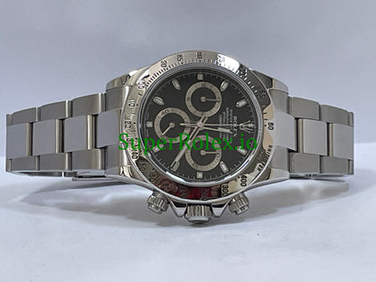 Cosmograph Daytona 40 Steel Black Index Dial Ref.116520