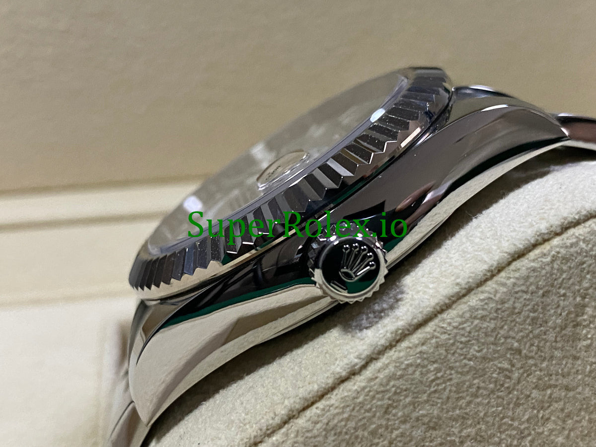 Sky-Dweller White Rolesor Ref.326934 - White Index Dial