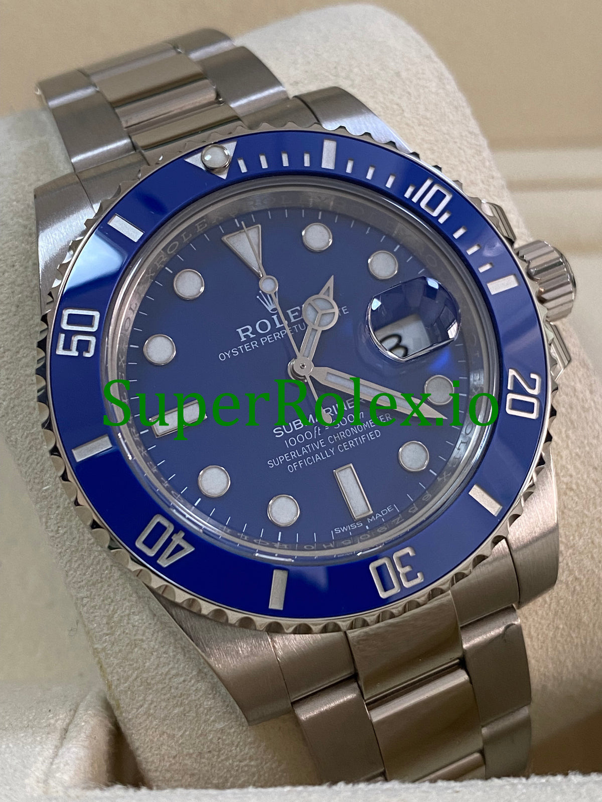 Submariner Date 40MM 116619LB - Blue Dial