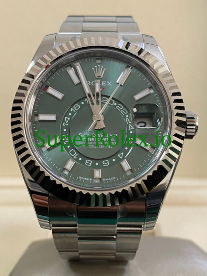 Sky-Dweller 42mm Steel Oyster Ref.336934
