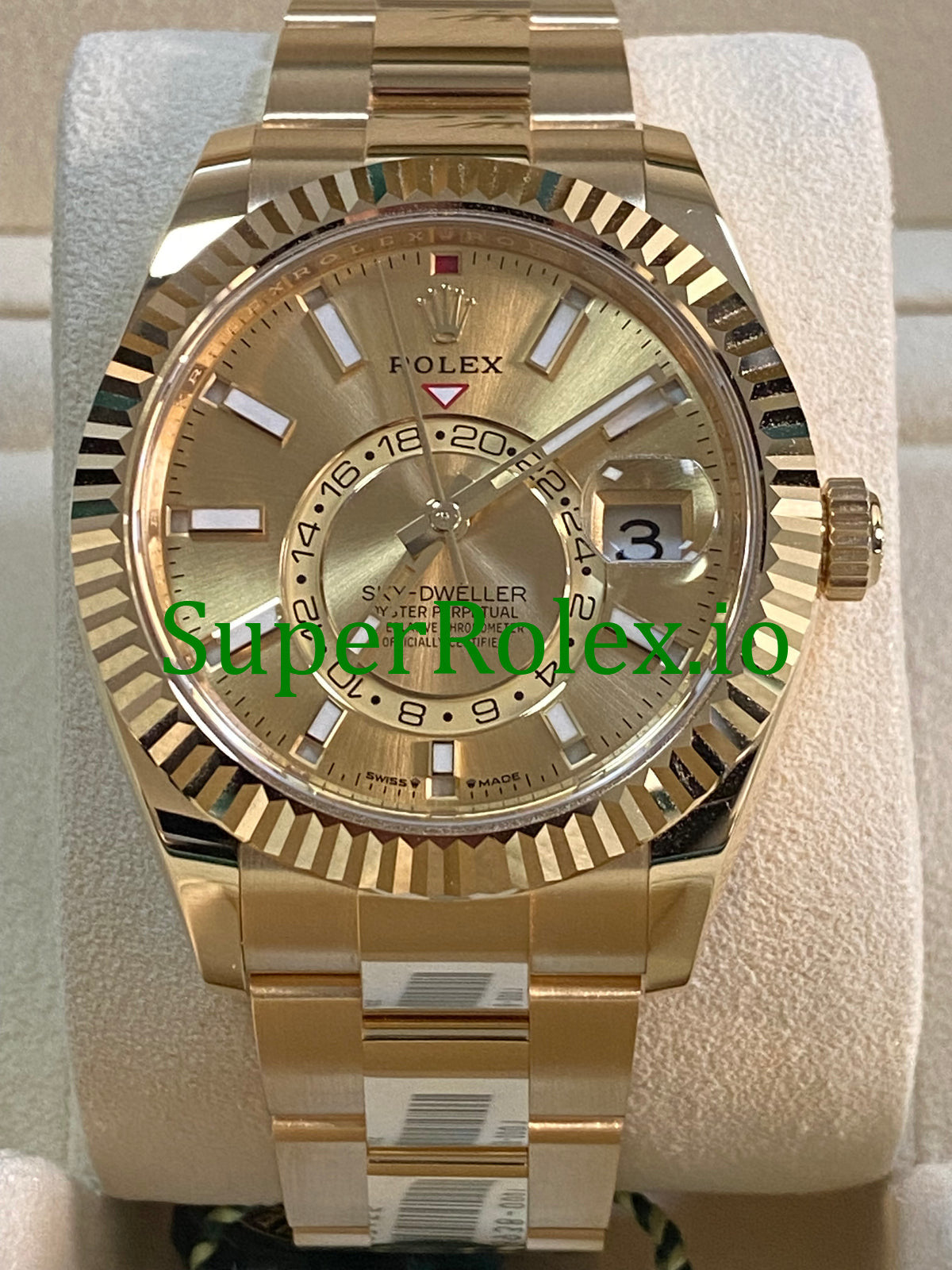 Sky-Dweller Yellow Gold Ref.336938 - Oyster Bracelet