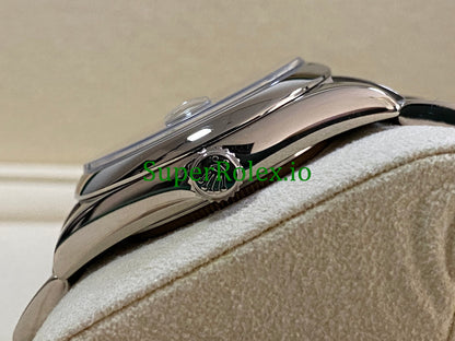 Day-Date 36MM White Gold Blue Index Dial Ref.118209