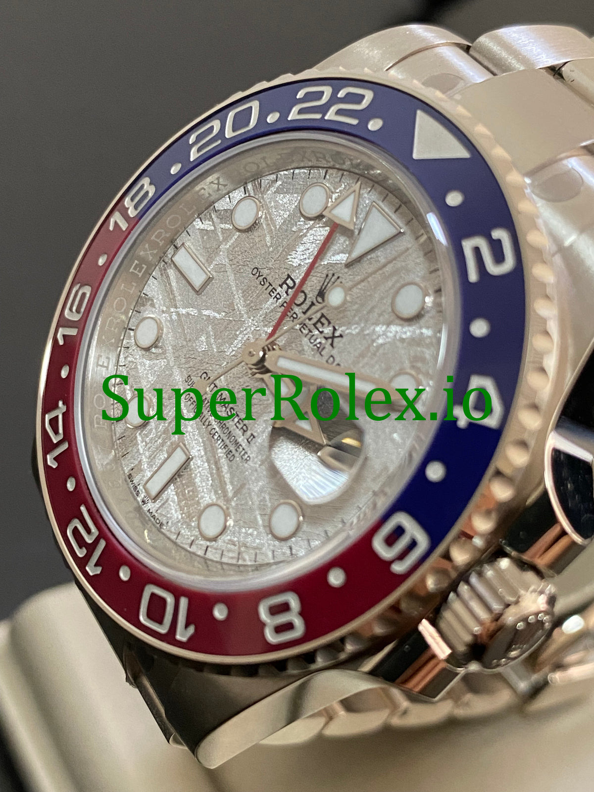 GMT-Master II 40mm White Gold Ref.126719BLRO