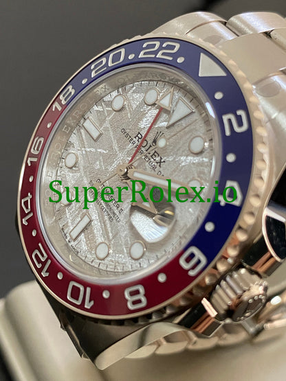 GMT-Master II 40mm White Gold Ref.126719BLRO
