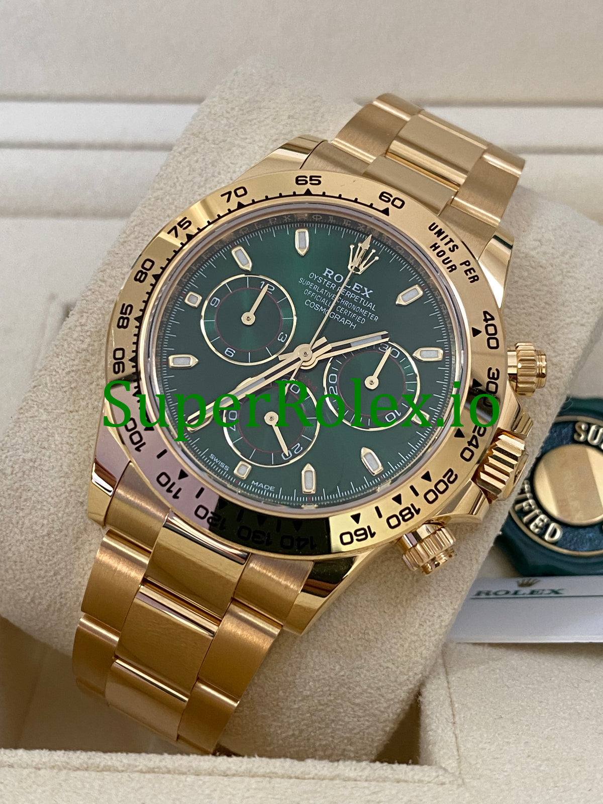 Cosmograph Daytona 40 Yellow Gold Ref.116508