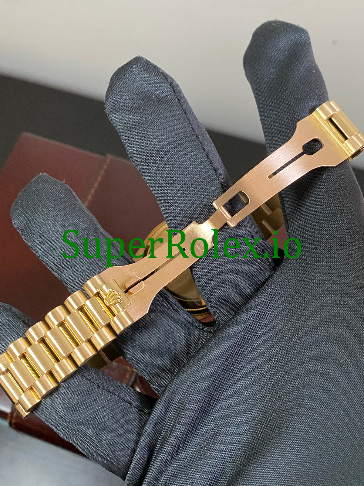 Day-Date 36MM Yellow Gold Champagne Index Dial Ref.18038