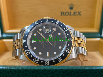 GMT-Master II Steel and Yellow Gold Ref.16713 - Black Dial