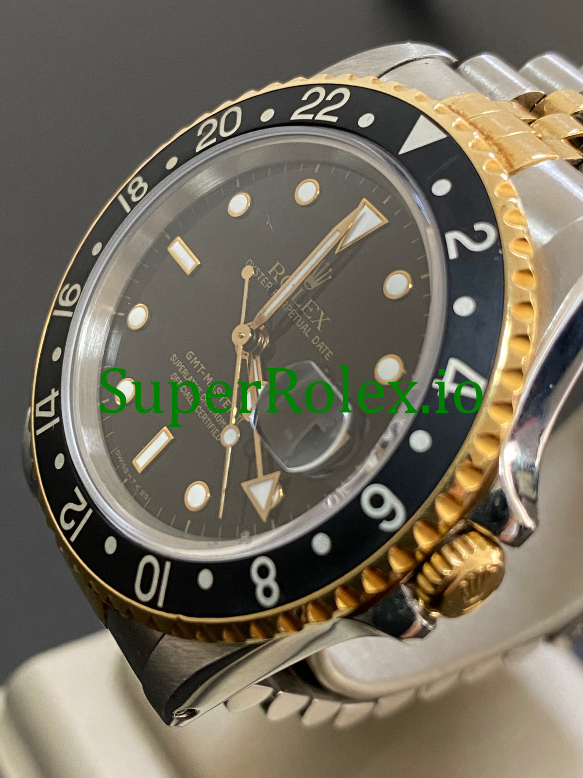 GMT-Master II Steel and Yellow Gold Ref.16713 - Black Dial