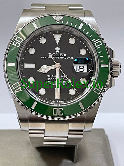 Submariner Date 41MM 126610LV Green Bezel Steel