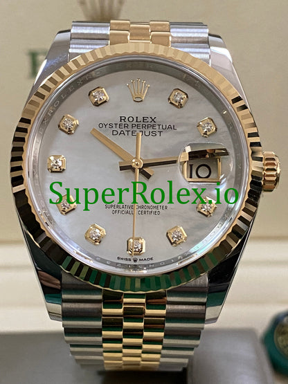 Datejust 36 Steel and Yellow Gold Ref.126233