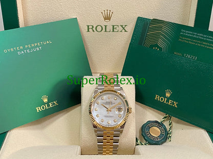Datejust 36 Steel and Yellow Gold Ref.126233